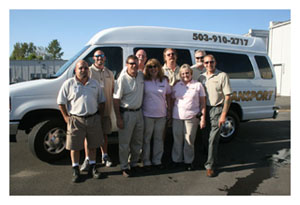 The Gold Star Transport Team